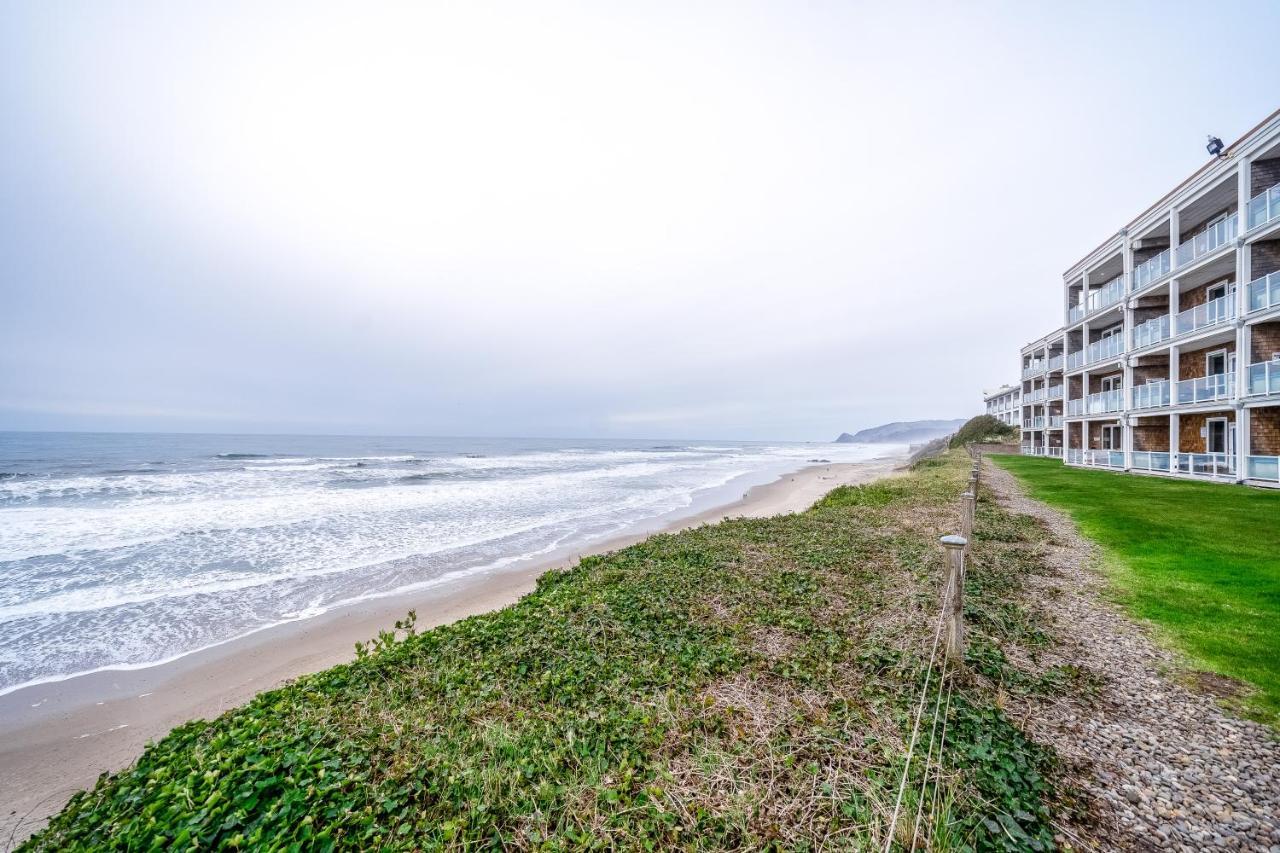 Oceanfront Contemporary Leilighet Lincoln City Eksteriør bilde