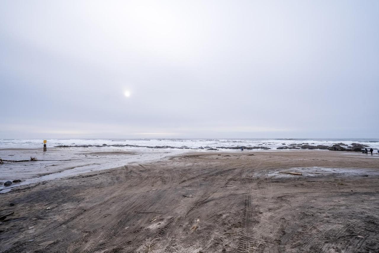 Oceanfront Contemporary Leilighet Lincoln City Eksteriør bilde