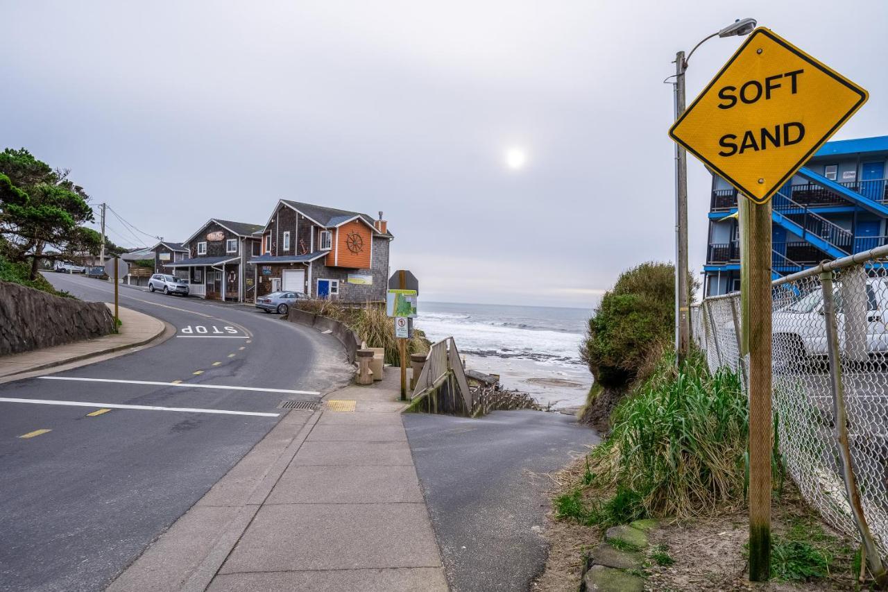 Oceanfront Contemporary Leilighet Lincoln City Eksteriør bilde